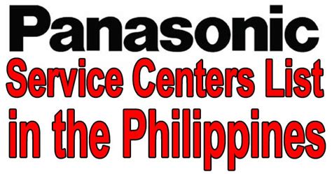 panasonic service center davao city